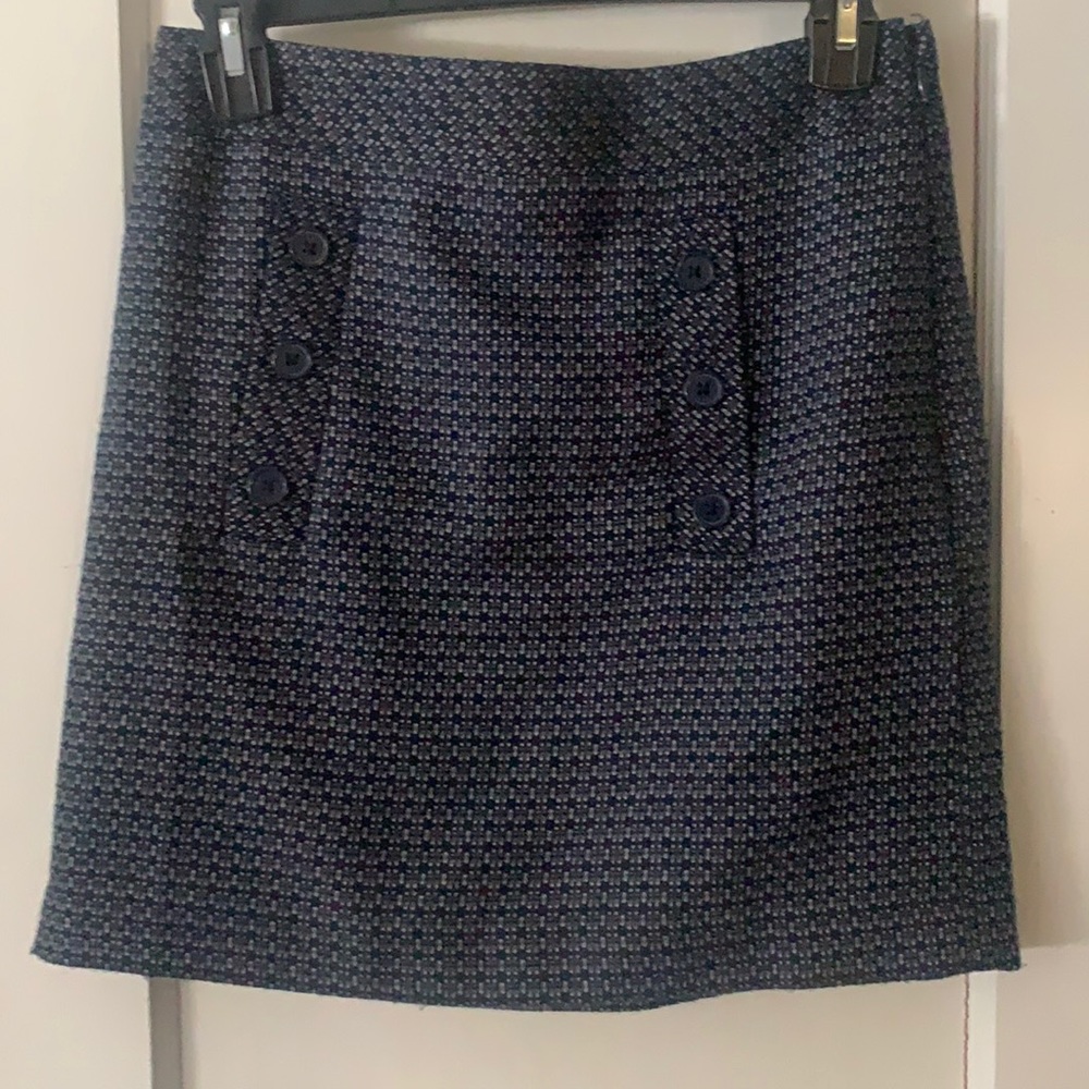 Navy Loft mini skirt